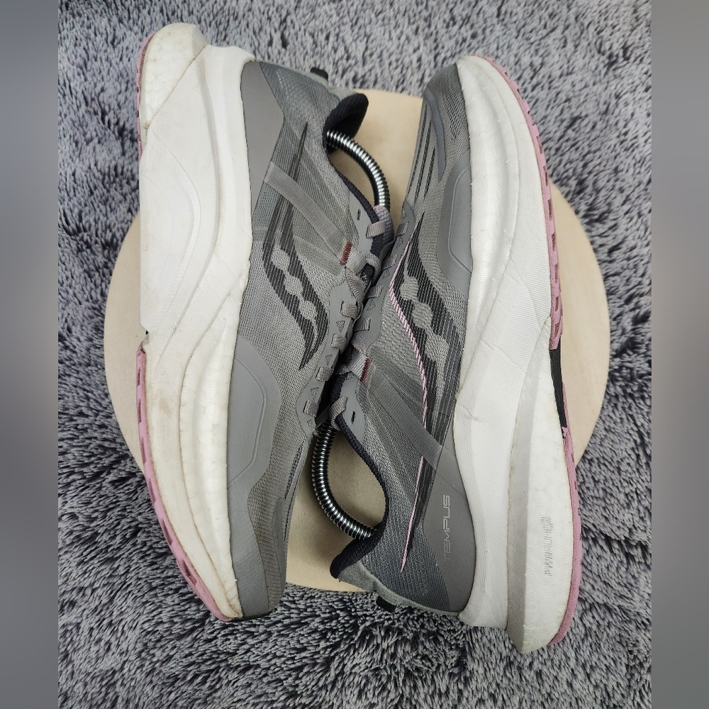Saucony Tempus Gray Running Shoes Sneakers Women's Size 10.5 - Picture 6 of 9